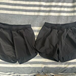 Two Pairs Girls’ All in Motion Black Shorts